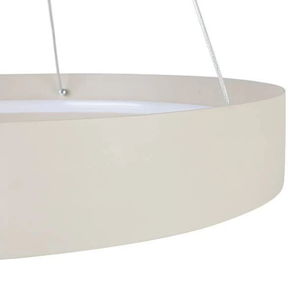 LED-Pendelleuchte Teresa - Eisen - Beige - Image 14