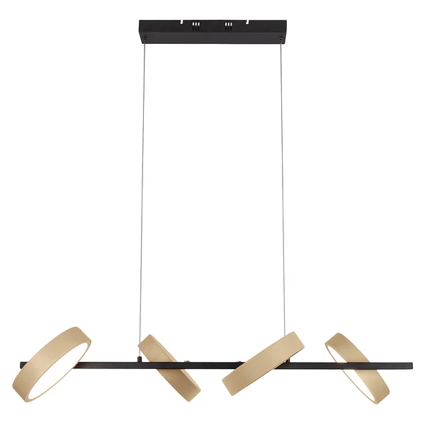 LED-Pendelleuchte Tessa - Stahl - 4-flammig - Image 13