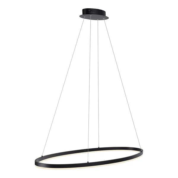 LED-Pendelleuchte Titus - Kunststoff / Aluminium - 1-flammig - Breite: 118 cm - Image 4