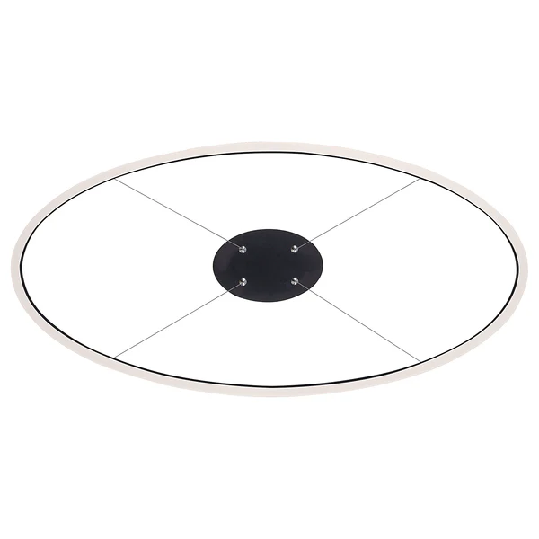 LED-Pendelleuchte Titus - Kunststoff / Aluminium - 1-flammig - Breite: 80 cm - Image 6