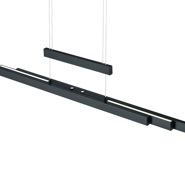 LED-Pendelleuchte Trajan II - Aluminium - 3-flammig - Image 5