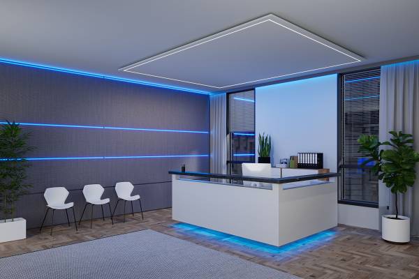 LED-Strip MaxLED 500 RGB - Kunststoff - Silber - Breite: 150 cm - 4er Set - Image 4