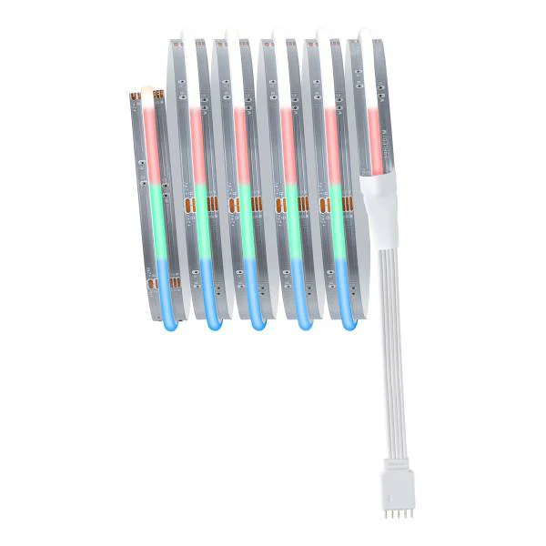 LED-Strip MaxLED 500 RGB - Kunststoff - Silber - Breite: 150 cm - 4er Set - Image 7