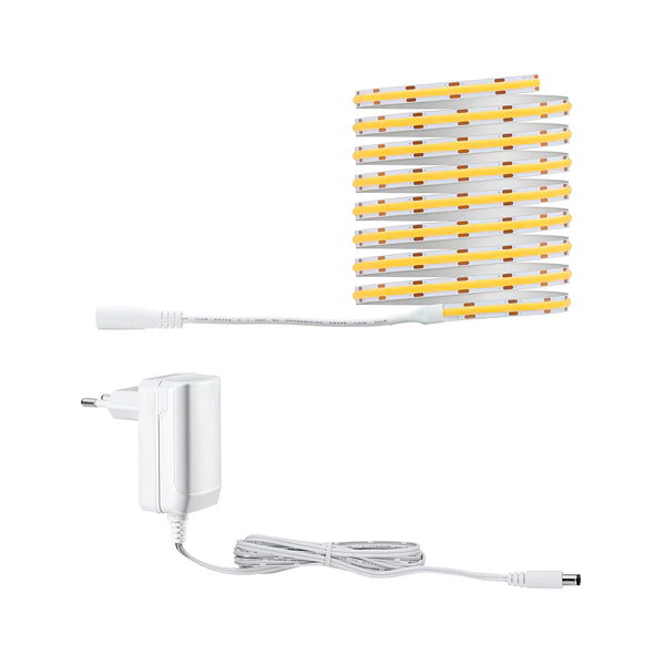 LED-Stripe Set SimpLED COB Warmweiß - Aluminium - Weiß - Breite: 300 cm - Image 3