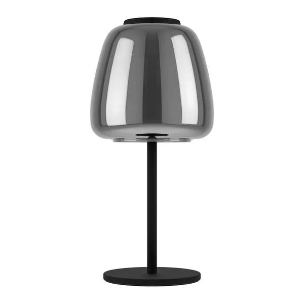 LED-Tischleuchte Alfero - Rauchglas / Stahl - 1-flammig - Image 9