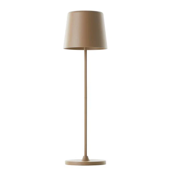 LED-Tischleuchte Kaami - Eisen / Kunststoff - 1-flammig - Cappuccino - 1er Set - Image 4