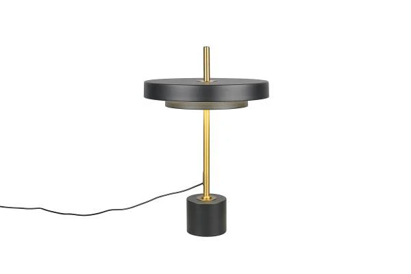 LED-Tischleuchte Keaton - Polycarbonat / Eisen - 1-flammig - Schwarz - Image 3