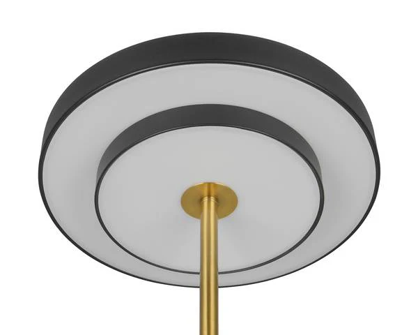 LED-Tischleuchte Keaton - Polycarbonat / Eisen - 1-flammig - Schwarz - Image 8