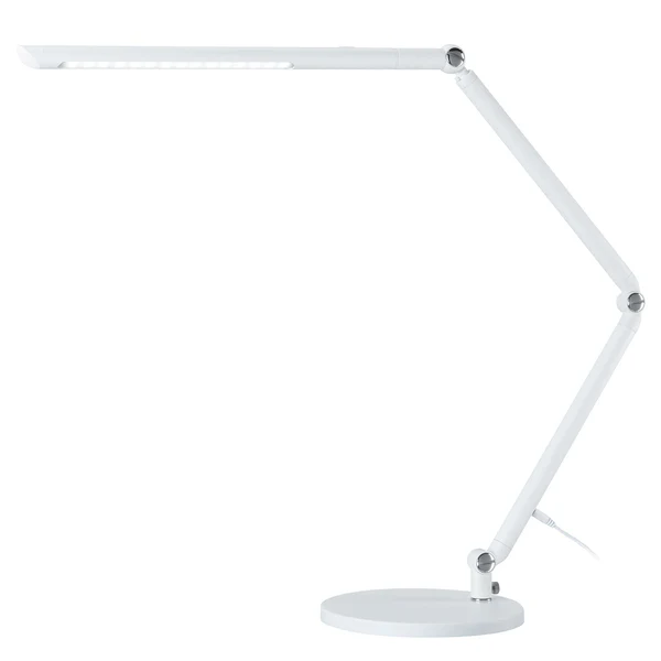 LED-Tischleuchte Siran - Acrylglas / Aluminium - 1-flammig - Weiß - Image 4