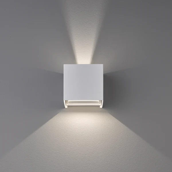 LED-Wandleuchte Atassu IV - Aluminium - 2-flammig - Image 3