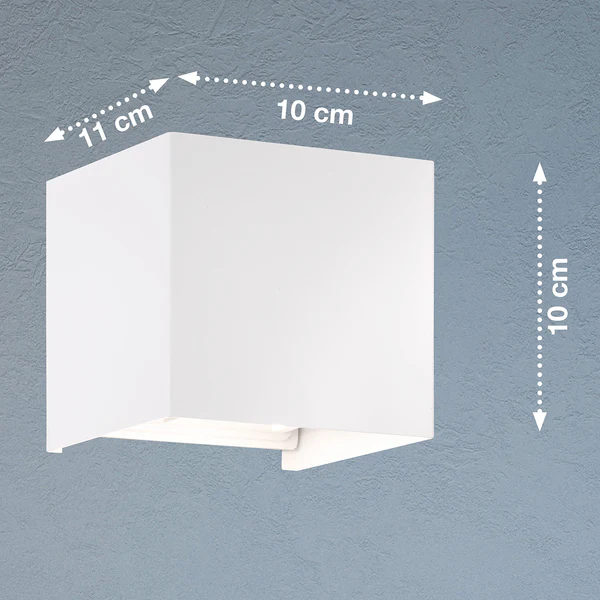 LED-Wandleuchte Atassu IV - Aluminium - 2-flammig - Image 6