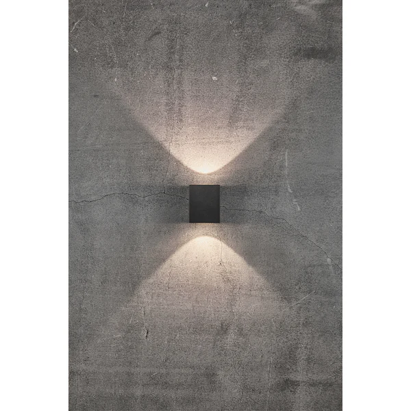 LED-Wandleuchte Canto VIII - Stahl - 2-flammig - Image 2