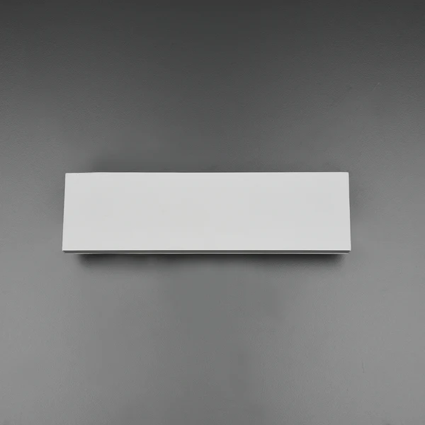 LED-Wandleuchte Concha - Aluminium - 2-flammig - Weiß - Breite: 28 cm - Image 5