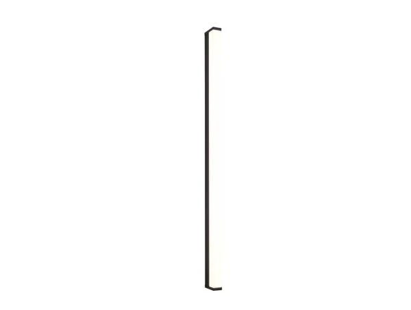 LED-Wandleuchte Fabio - Stahl / Kunststoff - Schwarz - Breite: 120 cm - Image 2