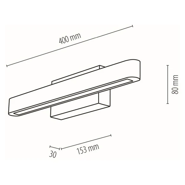 LED-Wandleuchte Forestier V - Kiefer massiv / Stahl - 1-flammig - Image 3