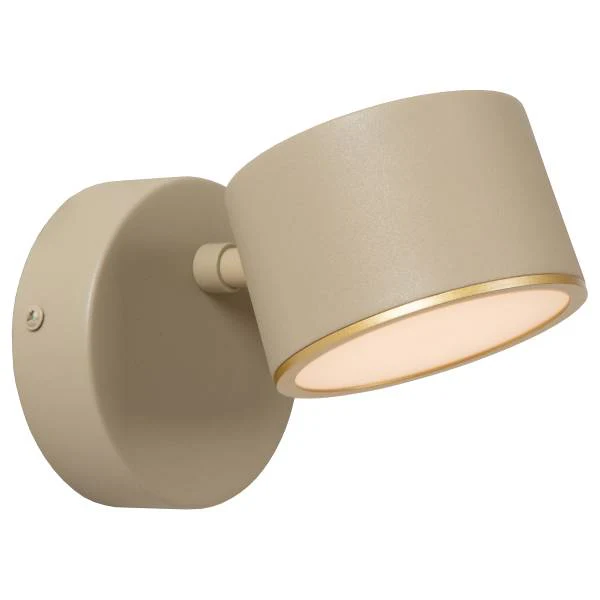 LED-Wandleuchte Gian - Eisen - Beige - Image 3