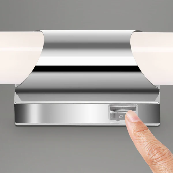 LED-Wandleuchte Klak - Polycarbonat / Eisen - 1-flammig - Tiefe: 47 cm - Image 2
