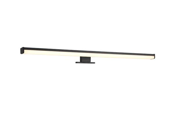 LED-Wandleuchte Lino - Polycarbonat - Schwarz - Breite: 60 cm - Image 4