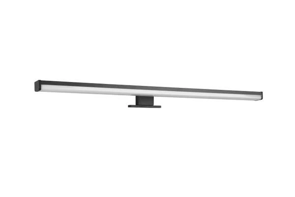LED-Wandleuchte Lino - Polycarbonat - Schwarz - Breite: 60 cm - Image 7