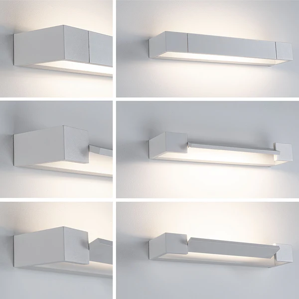 LED-Wandleuchte Lucille - Aluminium - 1-flammig - Breite: 40 cm - Image 14