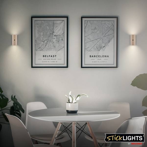 LED-Wandleuchte Misy - Polypropylen - Beige - Image 3