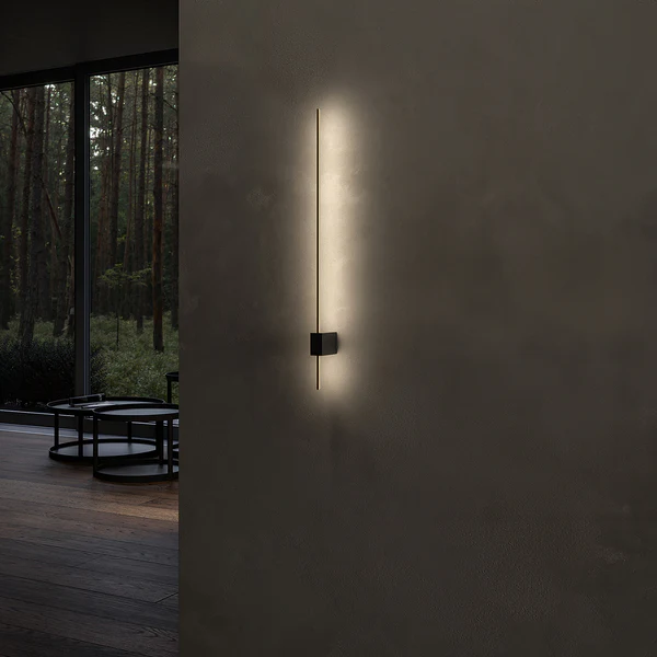LED-Wandleuchte Pars Typ A - Aluminium - 1-flammig