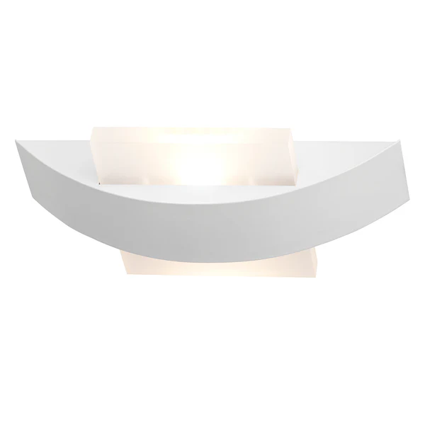 LED-Wandleuchte Solution II - Kunststoff / Metall - 2-flammig - Image 2
