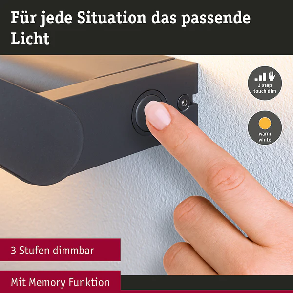LED-Wandleuchte Stine Typ A - Metall   Schwarz - 1-flammig - Schwarz - Image 9