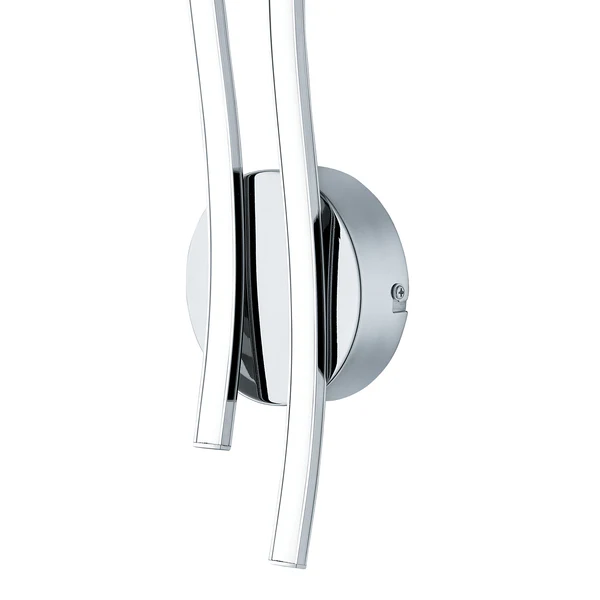 LED-Wandleuchte Valmora - Kunststoff / Aluminium - 2-flammig - Image 2