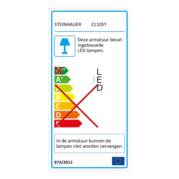 LED-Wandleuchte Zodiac I - Stahl - 1-flammig - Image 6