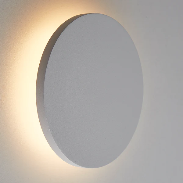 LED-Wandleuchten Shadow Typ A - Aluminium - 1-flammig
