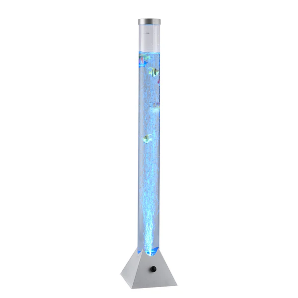 LED-Wassersäule Ava - Aluminium / Kunststoff - Silber - Image 6