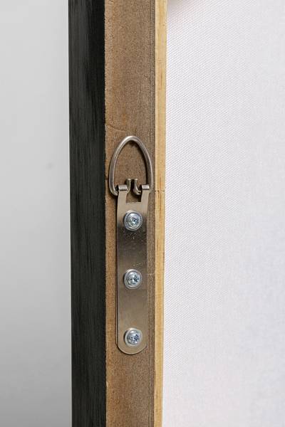 Leinwandbild Dust Typ A - Grau - Baumwollstoff - 100 x 100 x 2.8 cm - Image 8