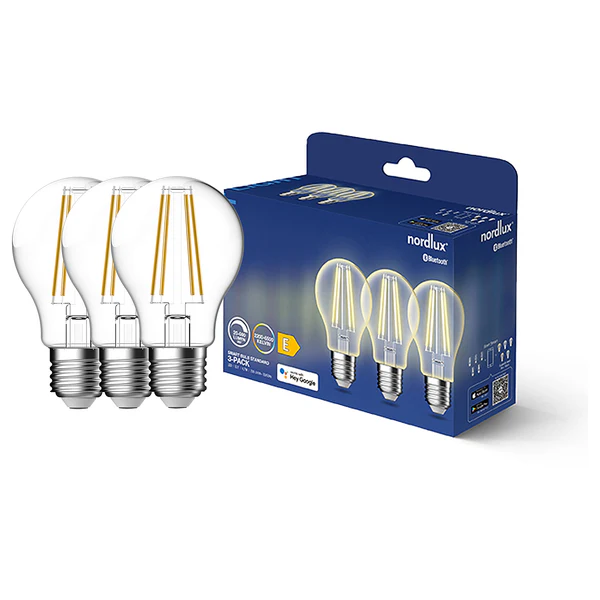 Leuchtmittel Smart E27 650lm 3er-Set - Klarglas - Transparent - Image 3