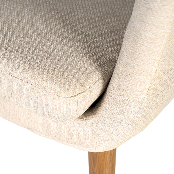 Loungesessel NICHOLAS - Webstoff Stefka: Beige - Image 14