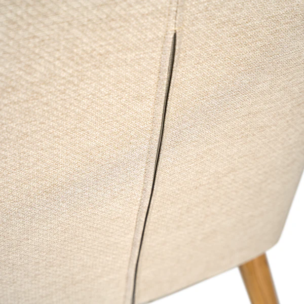 Loungesessel NICHOLAS - Webstoff Stefka: Beige - Image 16