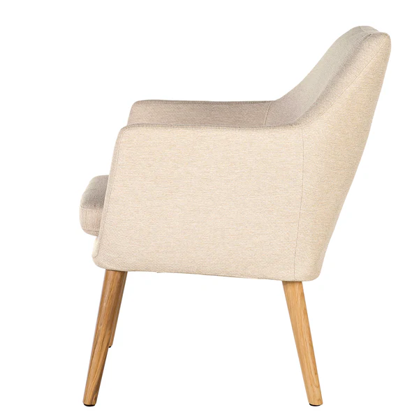 Loungesessel NICHOLAS - Webstoff Stefka: Beige - Image 5