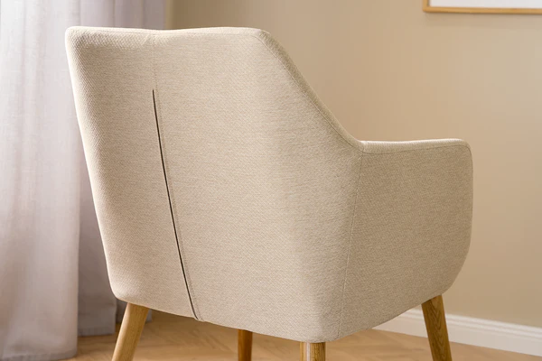 Loungesessel NICHOLAS - Webstoff Stefka: Beige - Image 9