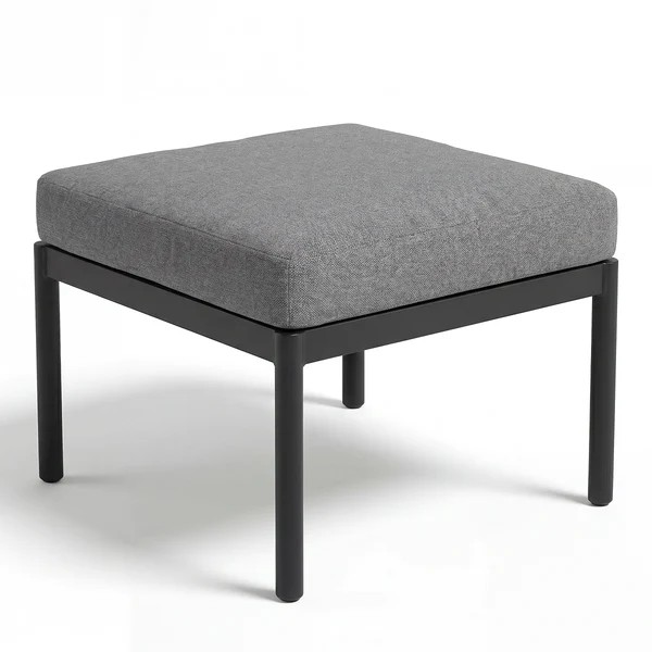Loungeset Cuva 3-teilig - Aluminium - Grau - Image 11