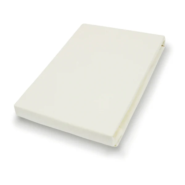 Mako-Feinjersey-Spannbetttuch Rioux - 100% gekämmte Baumwolle - Weiß - 120 x 200 cm - Image 5