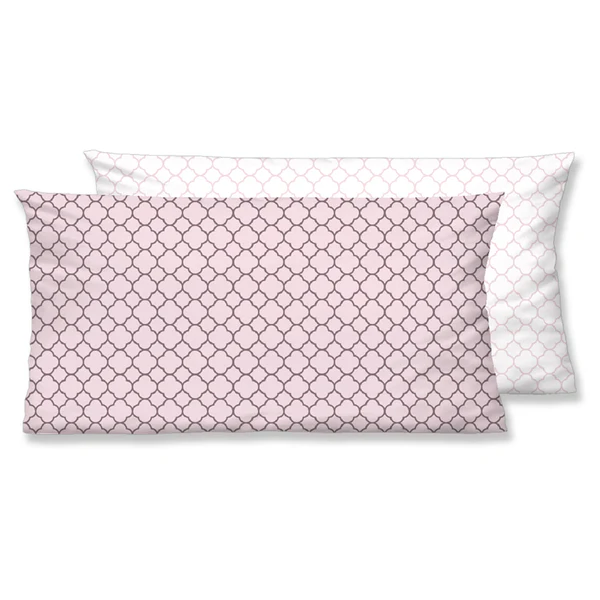 Mako-Satin Kopfkissenbezug 0636045 - Mako-Satin - Rosa - 80 x 40 cm