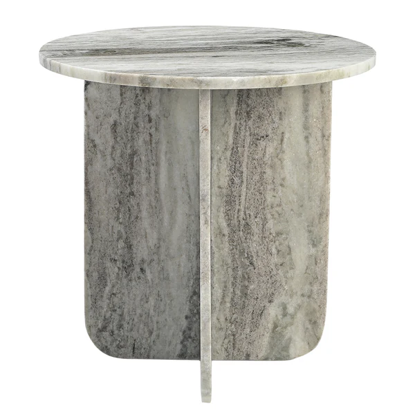 Marmor-Beistelltisch BIHORO - Marmor Grau - Image 4