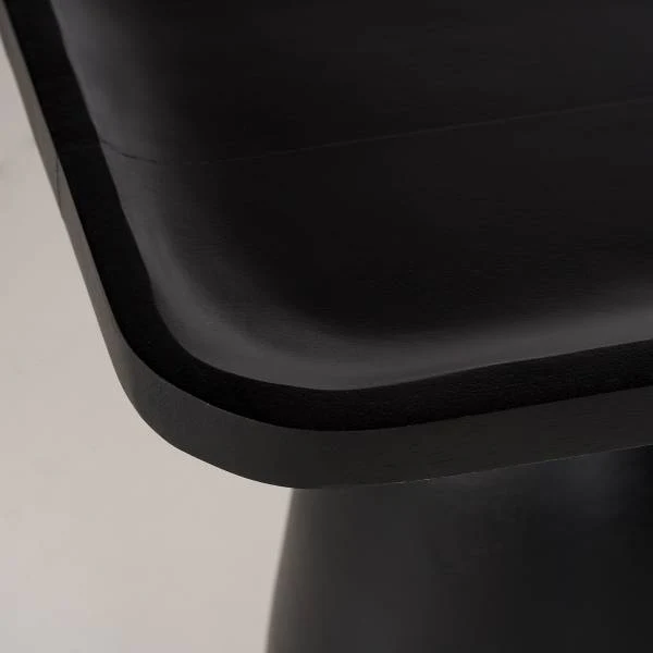 Massiver Beistelltisch BOUZZ Small - Mango Schwarz - Image 8