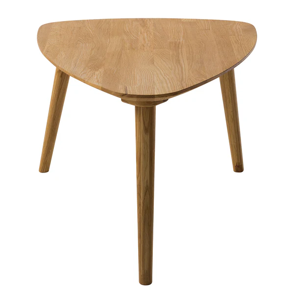 Massiver Couchtisch FINSBY - Eiche massiv - Eiche - 90 x 60 cm - Image 6
