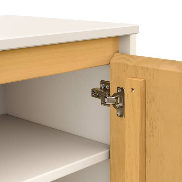 Massiver Waschbeckenunterschrank CAVA - Pinie massiv - Beige / Pinie Natur - Image 6