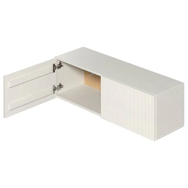 Massives Hänge-TV-Lowboard SKAO - Kaschmir - Breite: 100 cm - Image 2