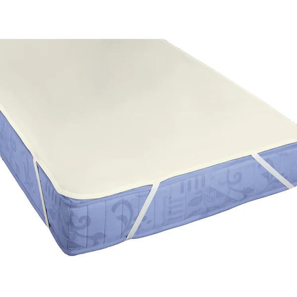 Matratzenauflage Molton I - Baumwollstoff - Creme - 180 x 200cm