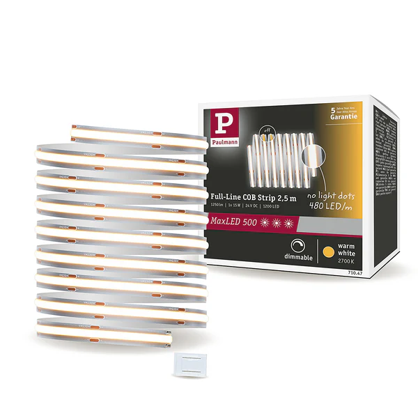 MaxLED-Stripe 500 COB Warmweiß - Polyacryl - Silber - Image 3