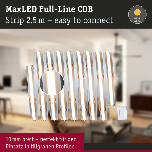 MaxLED-Stripe 500 COB Warmweiß - Polyacryl - Silber - Image 6