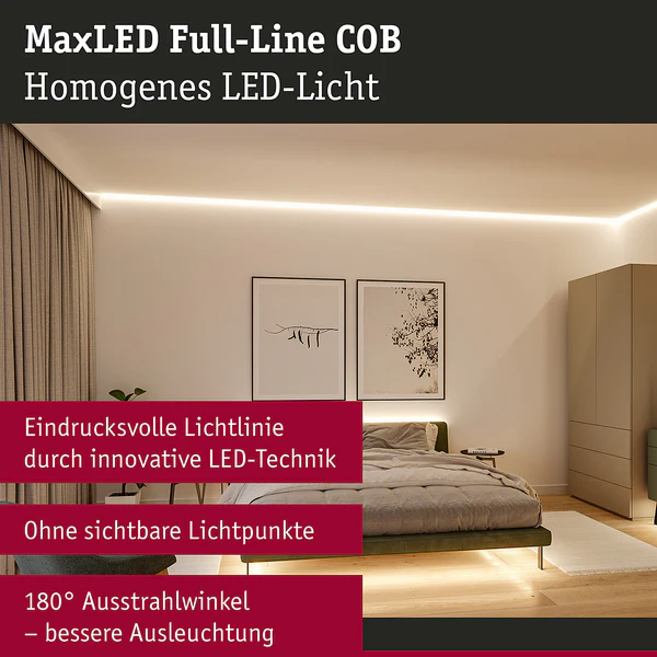 MaxLED-Stripe 500 COB Warmweiß - Polyacryl - Silber - Image 7